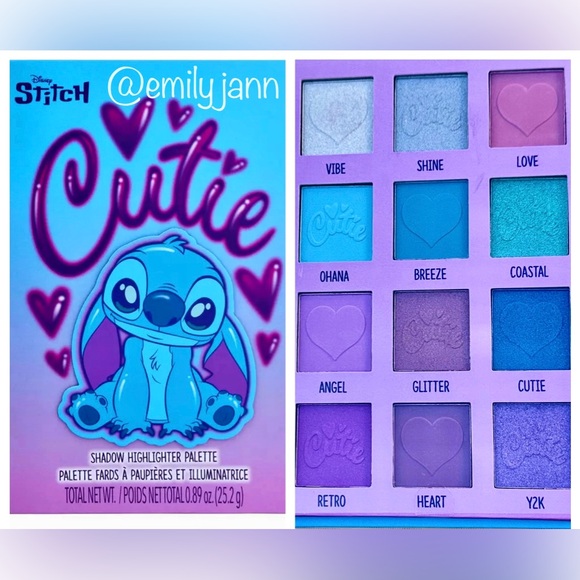 Disney Other - Stitch🩵Eyeshadow Palette